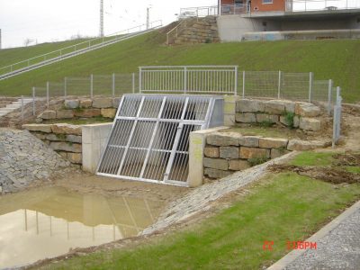 HRB Benhausen Einlaufbauwerk