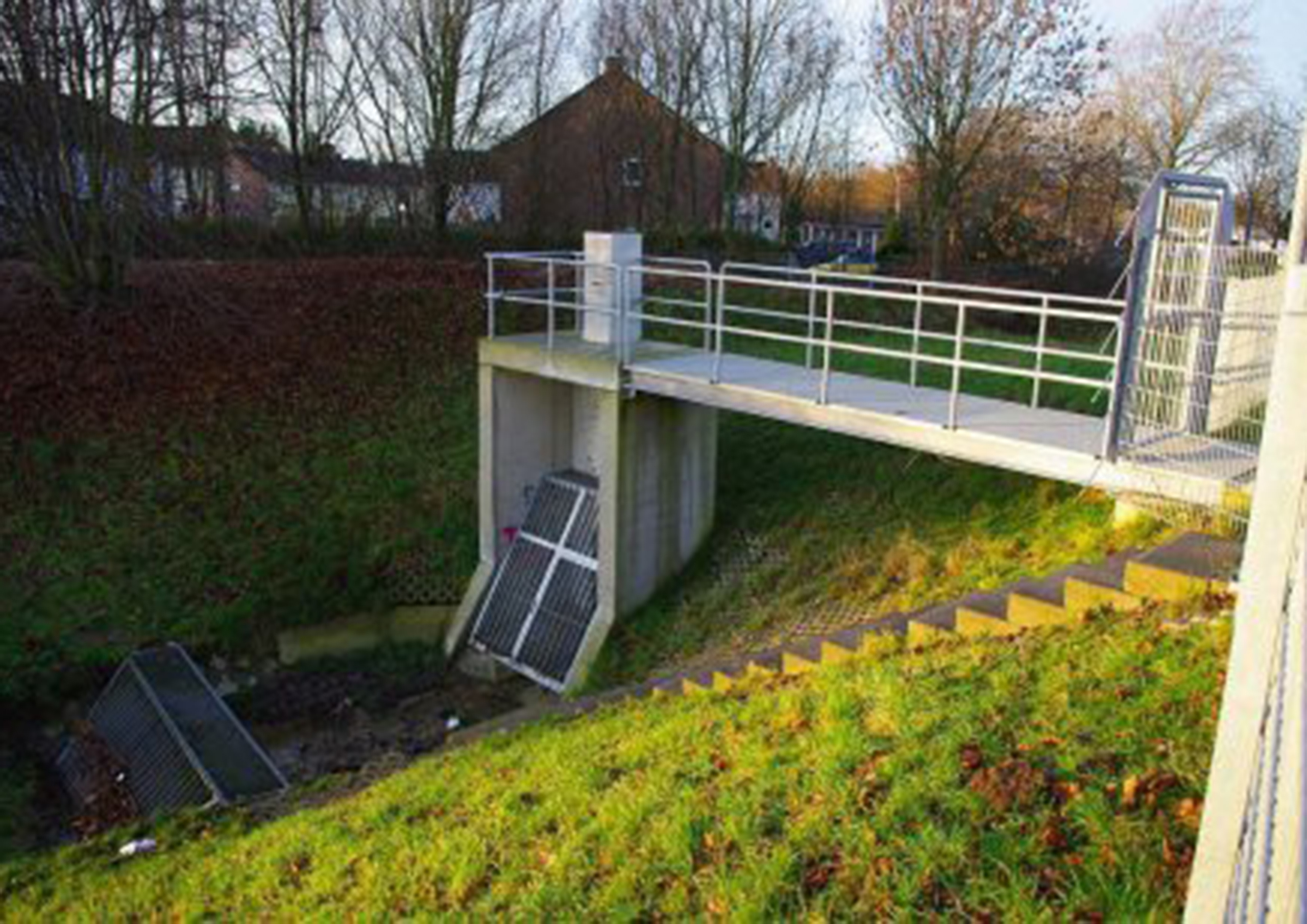 besichtigung hochwasserrueckhaltebecken WOL