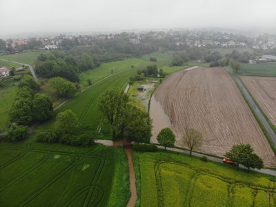 Hochwasser Mai 2019 Ellerbach Dahl