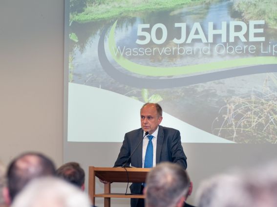 50 Jahre WOL – Jubiläumsfeier 50 Jahre Wasserverband Obere Lippe - Bildnachweis: Presse- und Öffentlichkeitsarbeit, Kreis Paderborn, Michaela Pitz