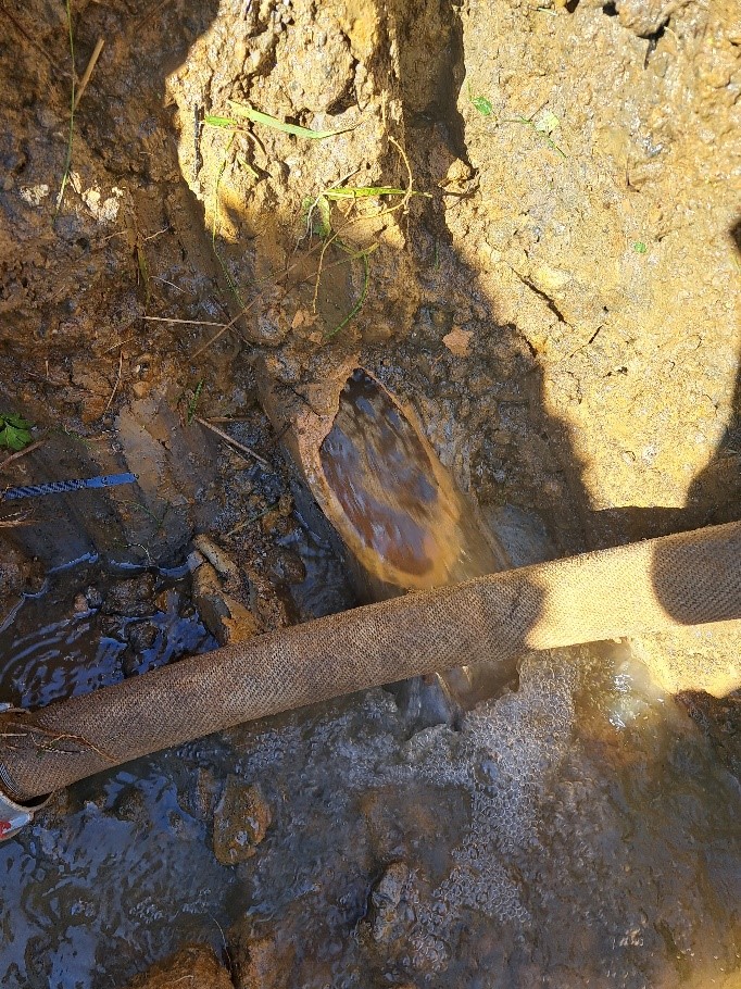 Bagger Drainage 2