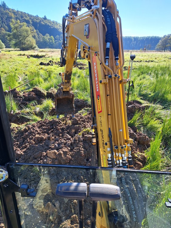 Bagger Drainage
