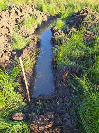 Drainage Kopfloch